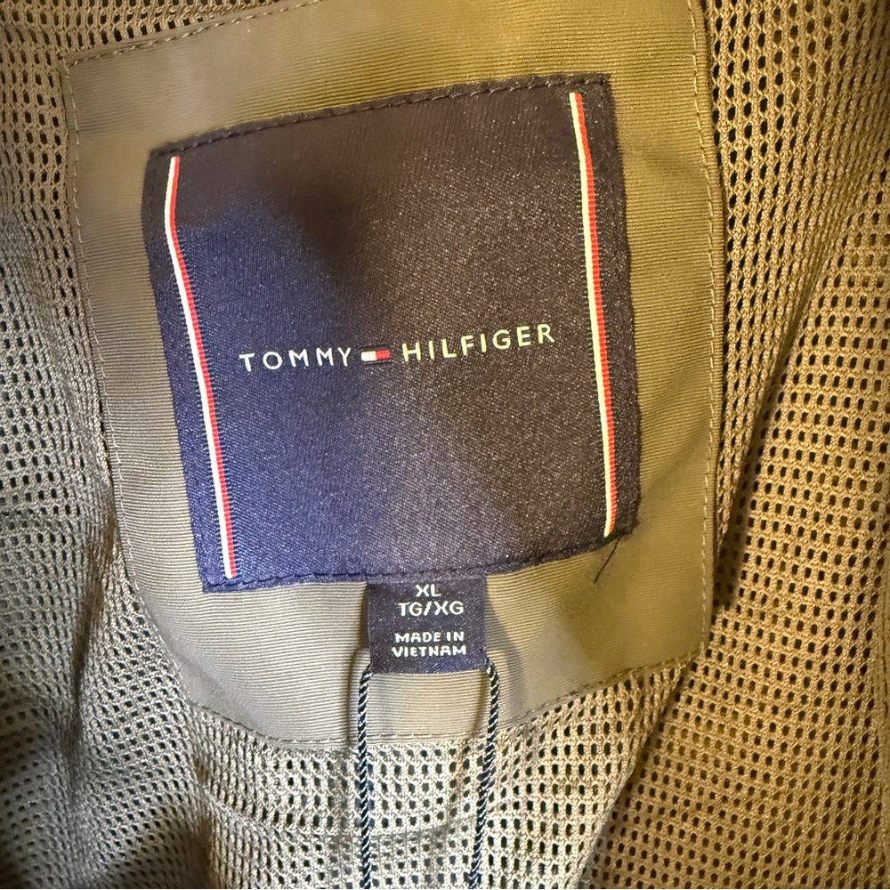 NWT Tommy Hilfiger Olive Green Military Jacket - Picture 3 of 10